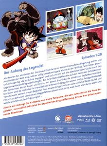 Dragonball - Die TV-Serie Box 1 (Episoden 01-28) (Blu-ray), 3 Blu-ray Discs