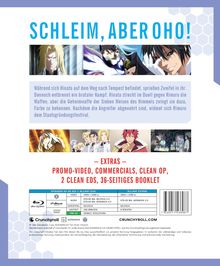 SCHLEIM, ABER OHO! Handlung beschreibt einen Kampf und Geheimwaffen. Enthält Bilder von Anime-Charakteren und Blu-ray-Details.