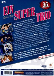 Ein Supertrio - Cat's Eye Box 2, 6 DVDs