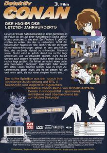 Detektiv Conan 3. Film: Der Magier des letzten Jahrhunderts, DVD