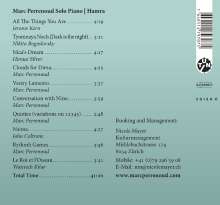 Marc Perrenoud (geb. 1981): Hamra: Solo Piano, CD