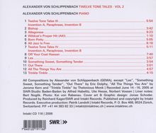Alexander Von Schlippenbach (geb. 1938): Twelve Tone Tales Vol. 2, CD