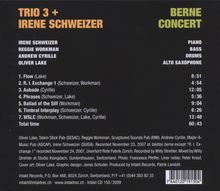 Trio 3: Berne Concert, CD