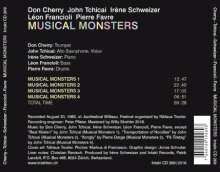 Don Cherry &amp; John Tchicai: Musical Monsters, CD