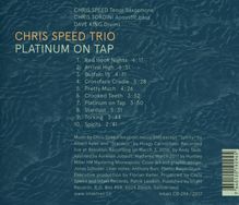 Chris Speed (geb. 1967): Platinum On Tap, CD