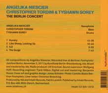 Angelika Niescier (geb. 1970): The Berlin Concert 2017, CD