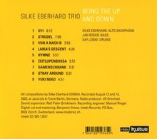 Silke Eberhard (geb. 1972): Being The Up And Down, CD