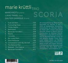 Marie Krüttli (geb. 1991): Scoria, CD