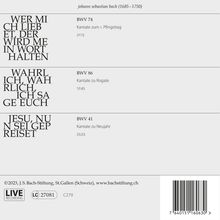 Johann Sebastian Bach (1685-1750): Bach-Kantaten-Edition der Bach-Stiftung St.Gallen - CD 45, CD