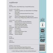 Johann Sebastian Bach (1685-1750): Bach-Kantaten-Edition der Bach-Stiftung St.Gallen - Kantate BWV 7, DVD