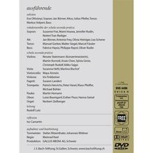 Johann Sebastian Bach (1685-1750): Bach-Kantaten-Edition der Bach-Stiftung St.Gallen - Kantate BWV 63, DVD