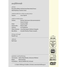 Johann Sebastian Bach (1685-1750): Bach-Kantaten-Edition der Bach-Stiftung St.Gallen - Kantate BWV 81, DVD