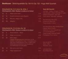 Ludwig van Beethoven (1770-1827): Streichquartette Nr.4 &amp; 15, CD