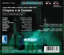 Federico Ricci (1809-1877): Crispino e la Comare, 2 CDs