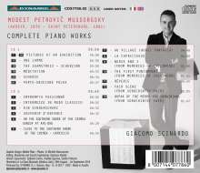 Modest Mussorgsky (1839-1881): Sämtliche Klavierwerke, 2 CDs