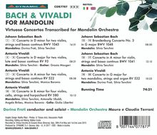 Dorina Frati - Bach &amp; Vivaldi for Mandolin, CD