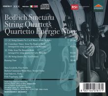 Bedrich Smetana (1824-1884): Streichquartette Nr.1 &amp; 2, CD