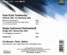 Peter Iljitsch Tschaikowsky (1840-1893): Klaviertrio op.50, CD