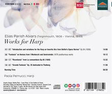 Elias Parish-Alvars (1808-1849): Kammermusik für Harfe, CD