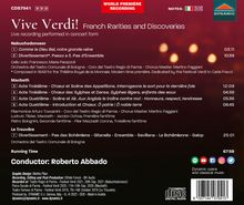 Giuseppe Verdi (1813-1901): Vive Verdi! - French Rarities &amp; Discoveries, CD