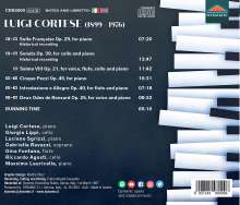 Luigi Cortese (1889-1976): Klavierwerke &amp; Kammermusik, CD
