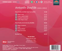 Antonin Dvorak (1841-1904): Klaviertrios Nr.1 &amp; 2 (op.21 &amp; 26), CD