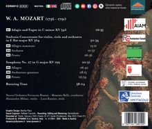 Wolfgang Amadeus Mozart (1756-1791): Sinfonia concertante KV 364, CD