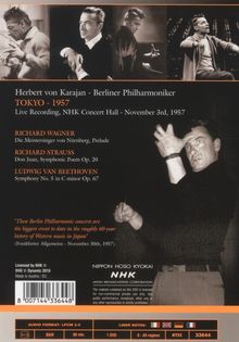 Herbert von Karajan und die Berliner Philharmoniker - Tokyo 1957, DVD