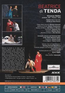 Vincenzo Bellini (1801-1835): Beatrice di Tenda, DVD