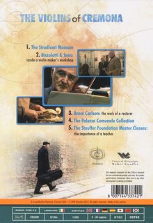 A Tour with Salvatore Accardo "The Violins of Cremona" (Dokumentation), DVD