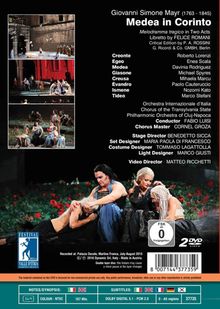 Johann Simon (Giovanni Simone) Mayr (1763-1845): Medea in Corinto, 2 DVDs