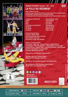 Gaetano Donizetti (1797-1848): La Fille du Regiment, DVD