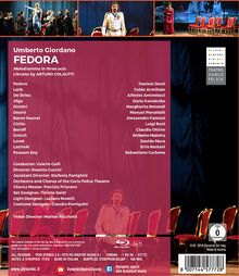 Umberto Giordano (1867-1948): Fedora, Blu-ray Disc