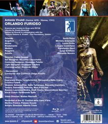 Antonio Vivaldi (1678-1741): Orlando Furioso RV 728, Blu-ray Disc