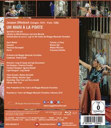 Jacques Offenbach (1819-1880): Un Mari A La Porte (Ein Ehemann vor der Tür), Blu-ray Disc
