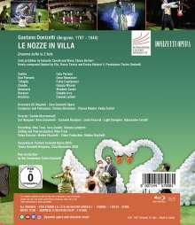 Gaetano Donizetti (1797-1848): Le Nozze in Villa, Blu-ray Disc