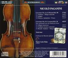 Niccolo Paganini (1782-1840): Violinkonzerte Nr.3 &amp; 5, CD
