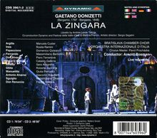 Gaetano Donizetti (1797-1848): La Zingara, 2 CDs