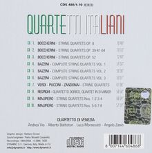 Quartetto Di Venezia - Quartetti Italiani, 10 CDs