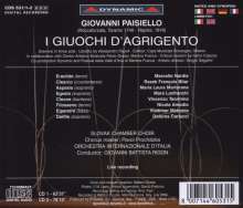 Giovanni Paisiello (1740-1816): I Giuochi D'Agrigento, 2 CDs