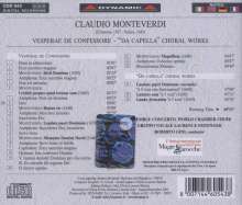Claudio Monteverdi (1567-1643): Vesperae De Confessore, CD