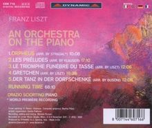 Orazio Sciortino - Franz Liszt/An Orchestra On The Piano, CD