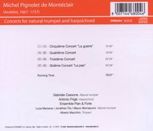 Michel Pignolet de Monteclair (1667-1737): Konzerte für Trompete &amp; Cembalo Nr.3-6 "A La Guerre!", CD