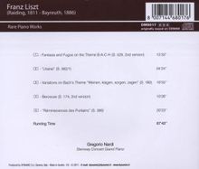 Franz Liszt (1811-1886): Klavierwerke, CD