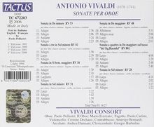 Antonio Vivaldi (1678-1741): Oboensonaten RV 28,34,48,51,53,81, CD
