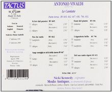 Antonio Vivaldi (1678-1741): Kantaten RV 653,656,662,665,667,796, CD
