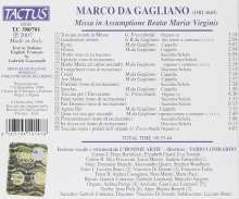 Marco da Gagliano (1575-1642): Missa in Assumptione Beatae Mariae Virginis, CD