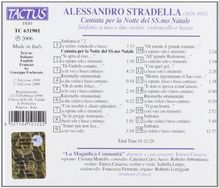 Alessandro Stradella (1642-1682): Cantata per la Notte del SS.mo Natale (Weihnachtskantate), CD