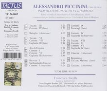 Alessandro Piccinini (1566-1639): Lautenwerke, CD