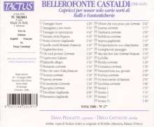 Bellerofonte Castaldi (1581-1649): Capriccios für Laute, CD